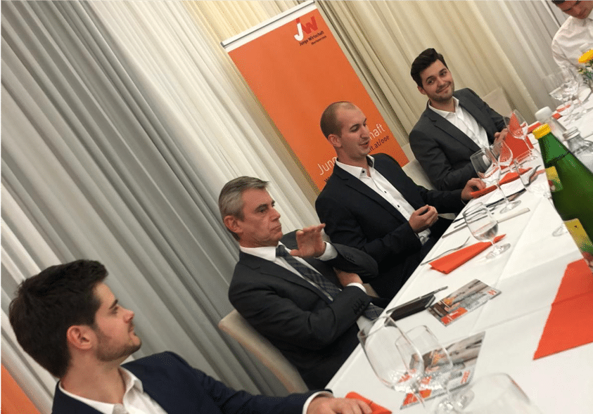 Heinz Schaller – Talk Junge Wirtschaft