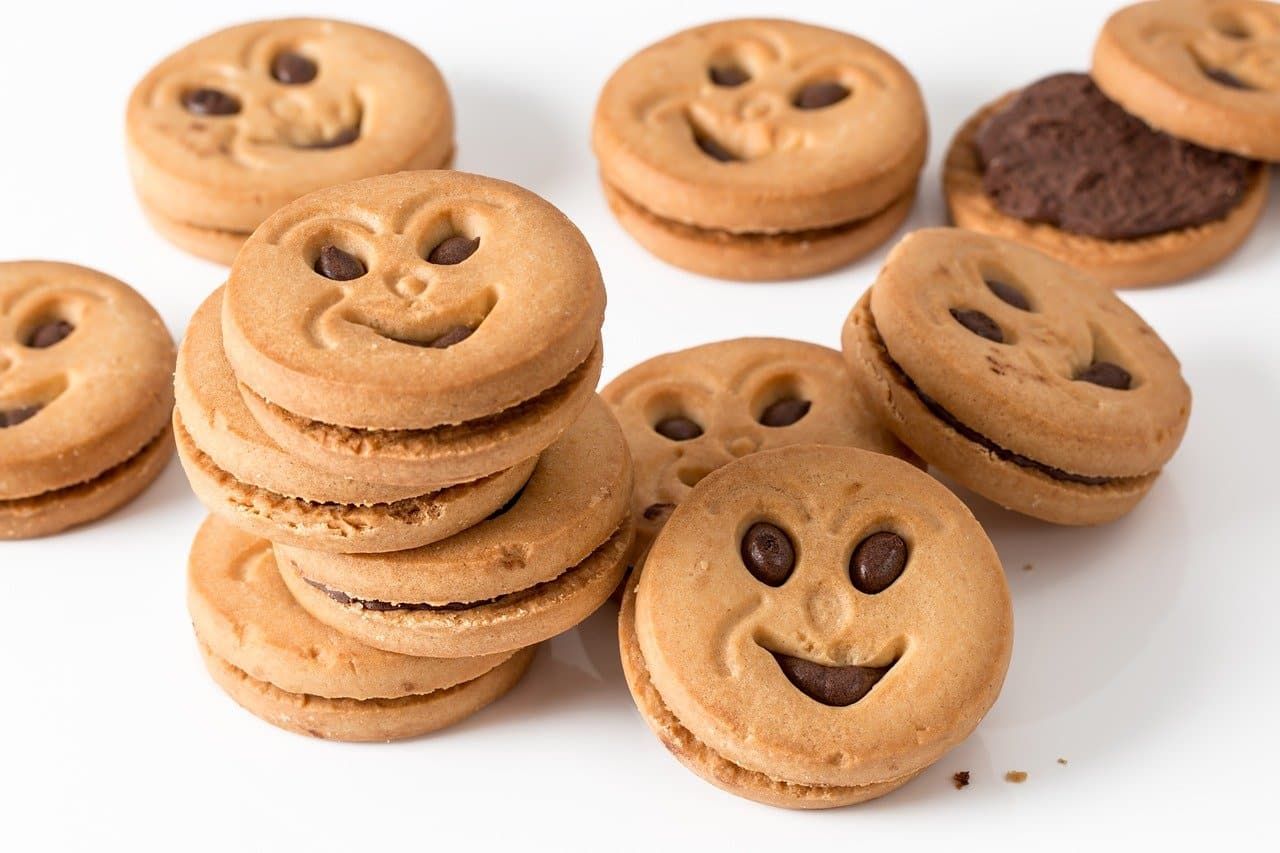 Kekse mit Smileys